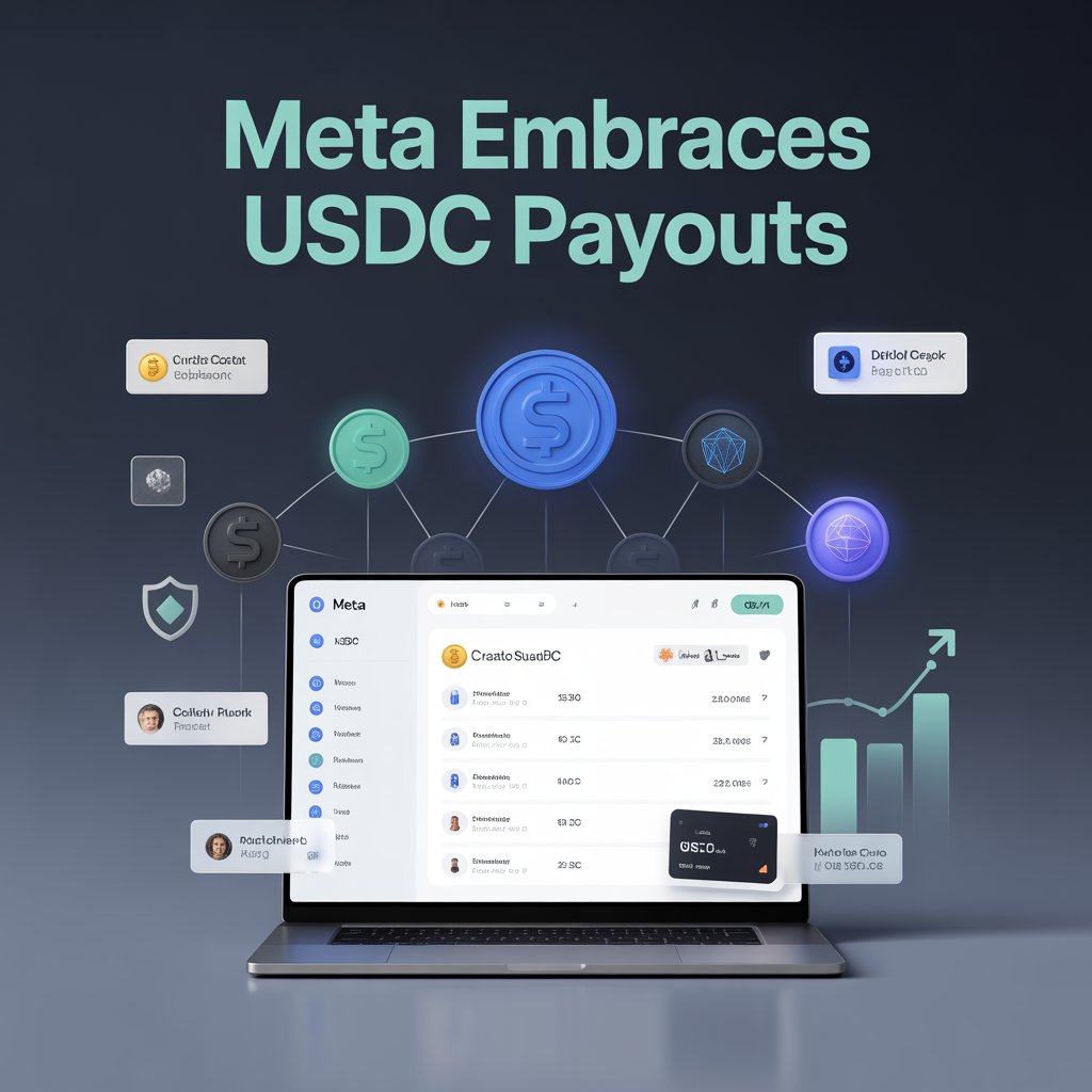 LeapInvestments's tweet image. 🚀 Meta boosts crypto adoption with USDC payouts for creators via #MetaMask, #Phantom &amp;amp; #Binance on #Solana &amp;amp; #Polygon 📈 Uses stablecoin to cut volatility risk, partners with Stripe for strong compliance ⚡ Drives AU stablecoin growth &amp;amp; wallet integration #USDC #CryptoAU… #ASR