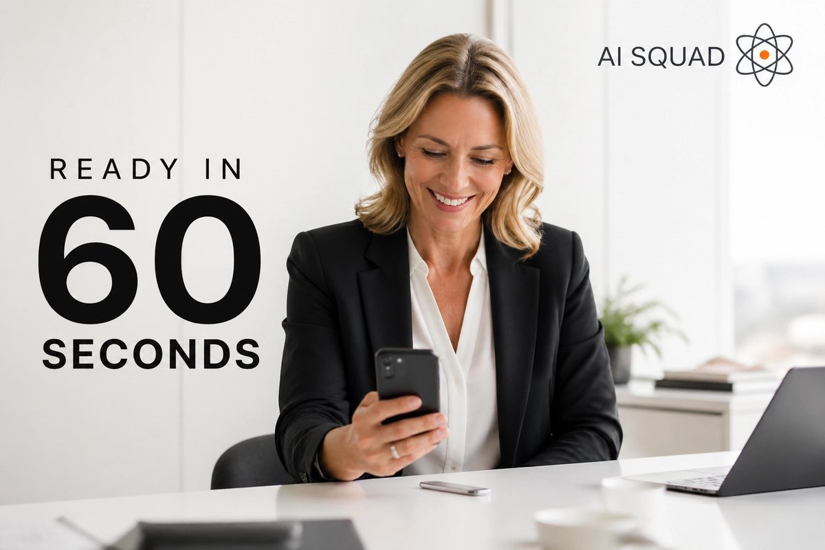 aisquadagency's tweet image. Engagez du jugement, pas des scripts. Nos employés IA pensent et agissent pour votre ROI. 🚀
Stop hiring scripts. Hire judgment. Our AI employees think and scale for you.

10 tâches à déléguer 👇
ai-squad.io

#AISquad #AI #Business #Growth #ROI #Productivity