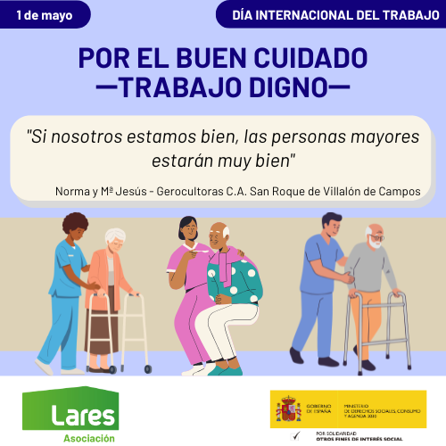 Laresmayores's tweet photo. 🚀#Campaña “Por el buen #cuidado, #trabajo digno”. Hoy reunimos tres voces comprometidas con la #atención y el cuidado desde el medio #rural
🤝Tres miradas distintas y complementarias que comparten una misma convicción: mejorar las #condiciones laborales de quienes cuidan https://t.co/jF4Ihfcmq2