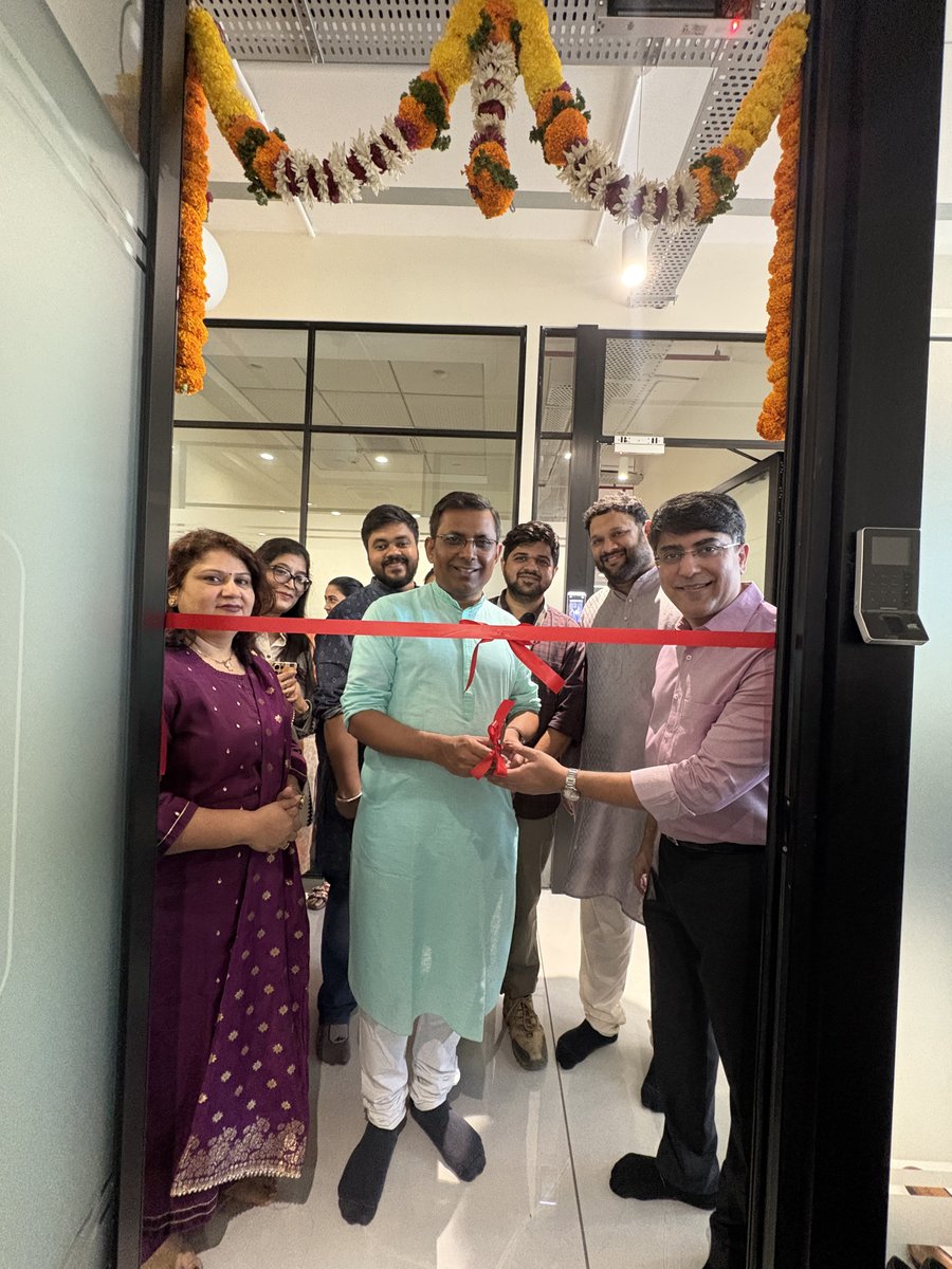 NiceSoftwares's tweet image. We're thrilled to announce the #inauguration of our brand-new, NICE #office in #Kharadi, #Pune!

Our new space is designed with two clear priority: our #people &amp;amp; the #customers we serve.

Full press release linked here: lnkd.in/gqYZ94Yc