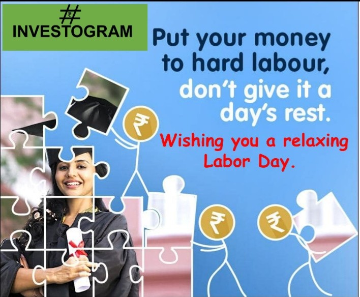 theInvestogram's tweet photo. Remember you can work 9-5 for money, but your money can work 24*7 by being invested&amp;experiencing the fruits of compounding.
Wishing you and your hardworking assets, a #HappyLabourDay
#financialfreedom #investments #mutualfunds #labourday #mayday #mutualfundsahihai #labourday2026 https://t.co/pl0dSLVIXB