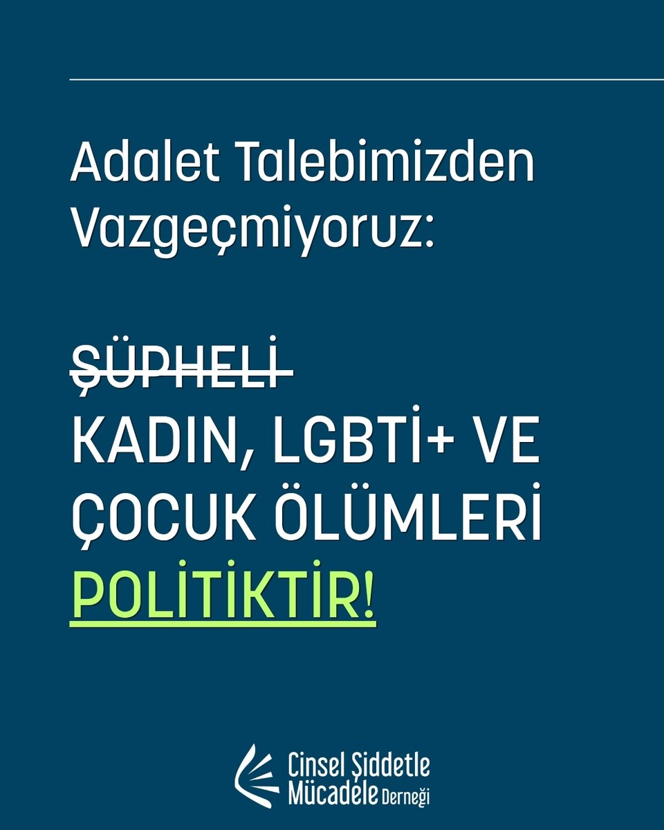 Cinsel Şiddetle Mücadele Derneği tweet media