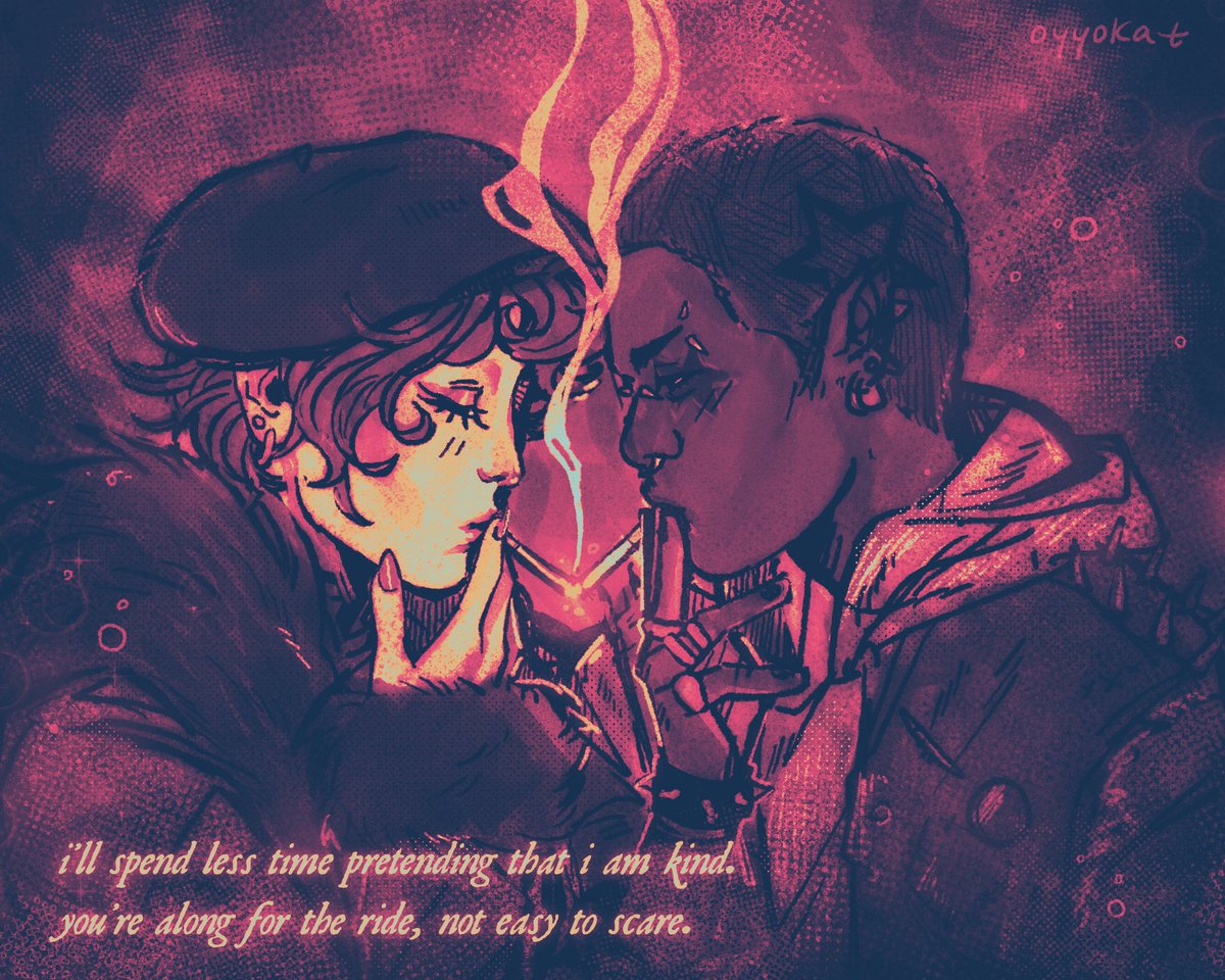 taashpilled's tweet photo. we smoking that camarilla toreador x anarch brujah pack #vtm #butchfemme #swagmoney https://t.co/RpDLHDTtmi
