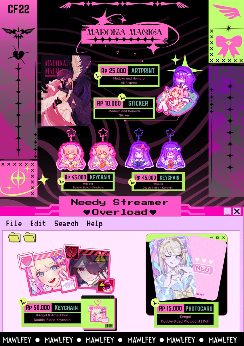 MawlFey's tweet photo. (6/6)
Fandom : Madoka Magica, NSO, SH, and TSHD https://t.co/fuejASZX3T