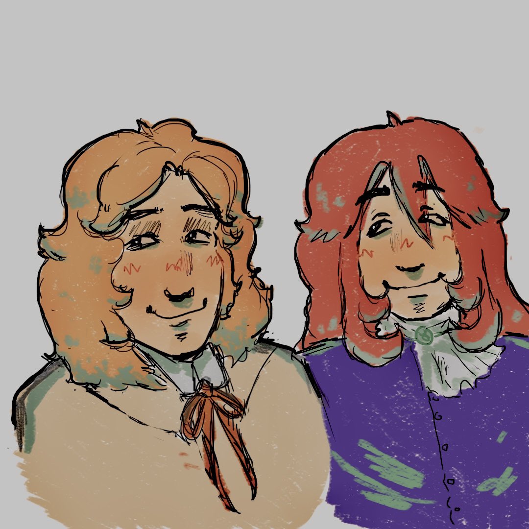 Otro dibujin

Lambert y Vesper
#oc #idk