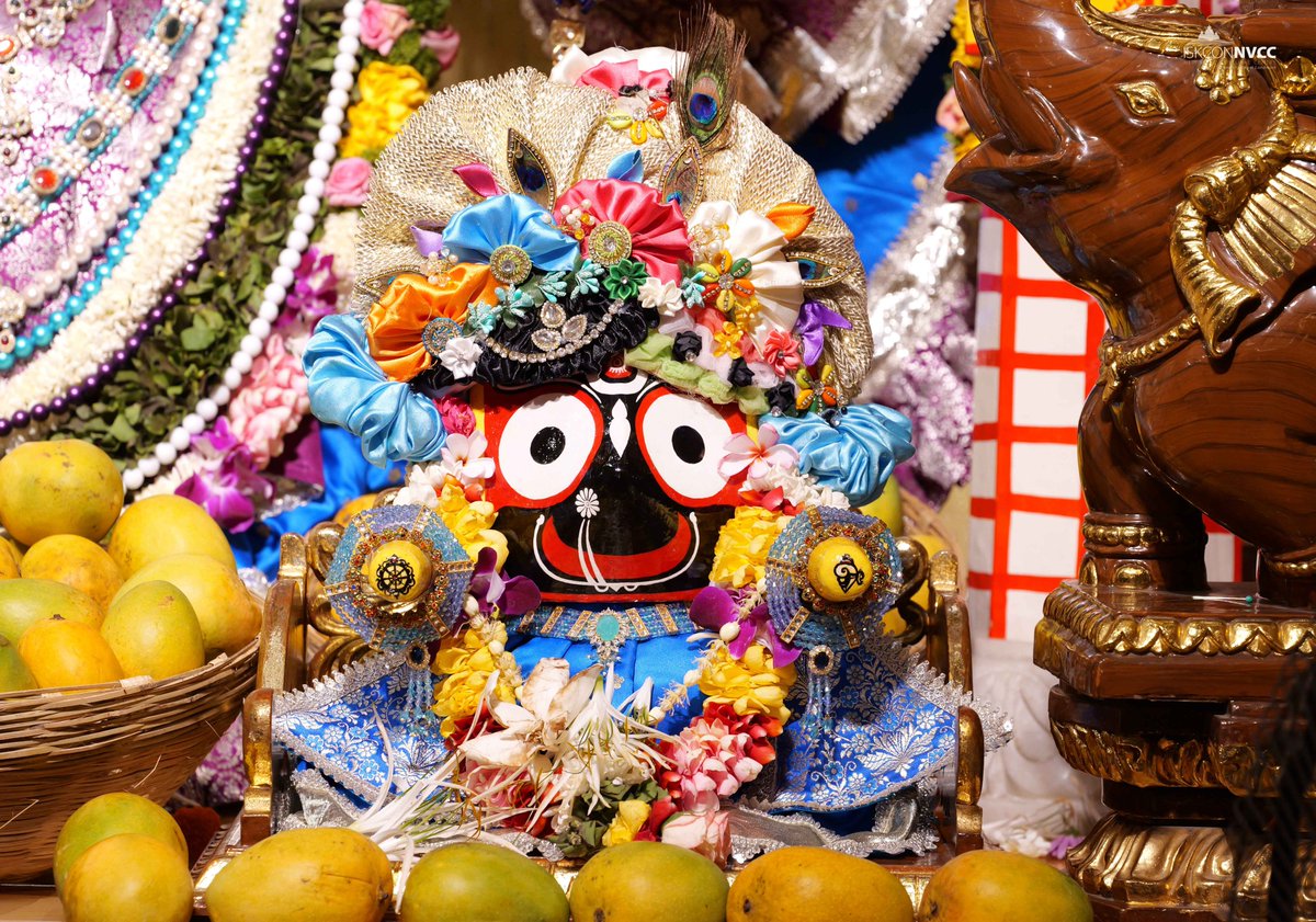 ISKCONPune's tweet image. 🌷𝐒𝐫𝐢 𝐍𝐚𝐫𝐬𝐢𝐦𝐡𝐚 𝐂𝐡𝐚𝐭𝐮𝐫𝐝𝐚𝐬𝐡𝐢 𝐒𝐩𝐞𝐜𝐢𝐚𝐥 𝐃𝐚𝐫𝐬𝐡𝐚𝐧 🌷
🌸𝐒𝐫𝐢 𝐒𝐫𝐢 𝐉𝐚𝐠𝐚𝐧𝐧𝐚𝐭𝐡 𝐁𝐚𝐥𝐝𝐞𝐯 𝐒𝐮𝐛𝐡𝐚𝐝𝐫𝐚🌸
🗓𝟑𝟎/𝟎𝟒/𝟐𝟎𝟐𝟔🙏 @𝐈𝐒𝐊𝐂𝐎𝐍𝐍𝐕𝐂𝐂𝐏𝐮𝐧𝐞
.
.
#ISKCON #ISKCONNVCC #ISKCONNVCCPune #ISKCONPune
#NarasimhaChaturdashi