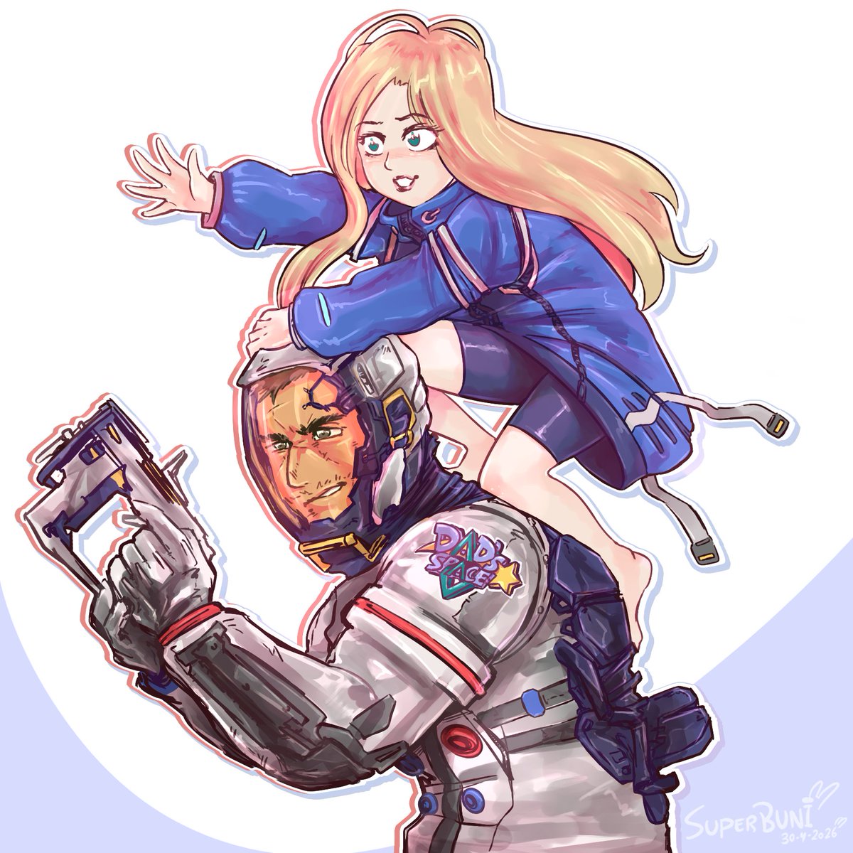 SuperBuniDeluxe's tweet image. @PRAGMATAgame #Pragmata 🍭🐥✨