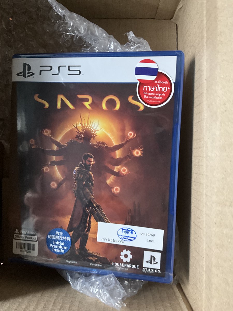 Im_Oab's tweet photo. Bought it :)
#saros https://t.co/nVuSODNtXJ