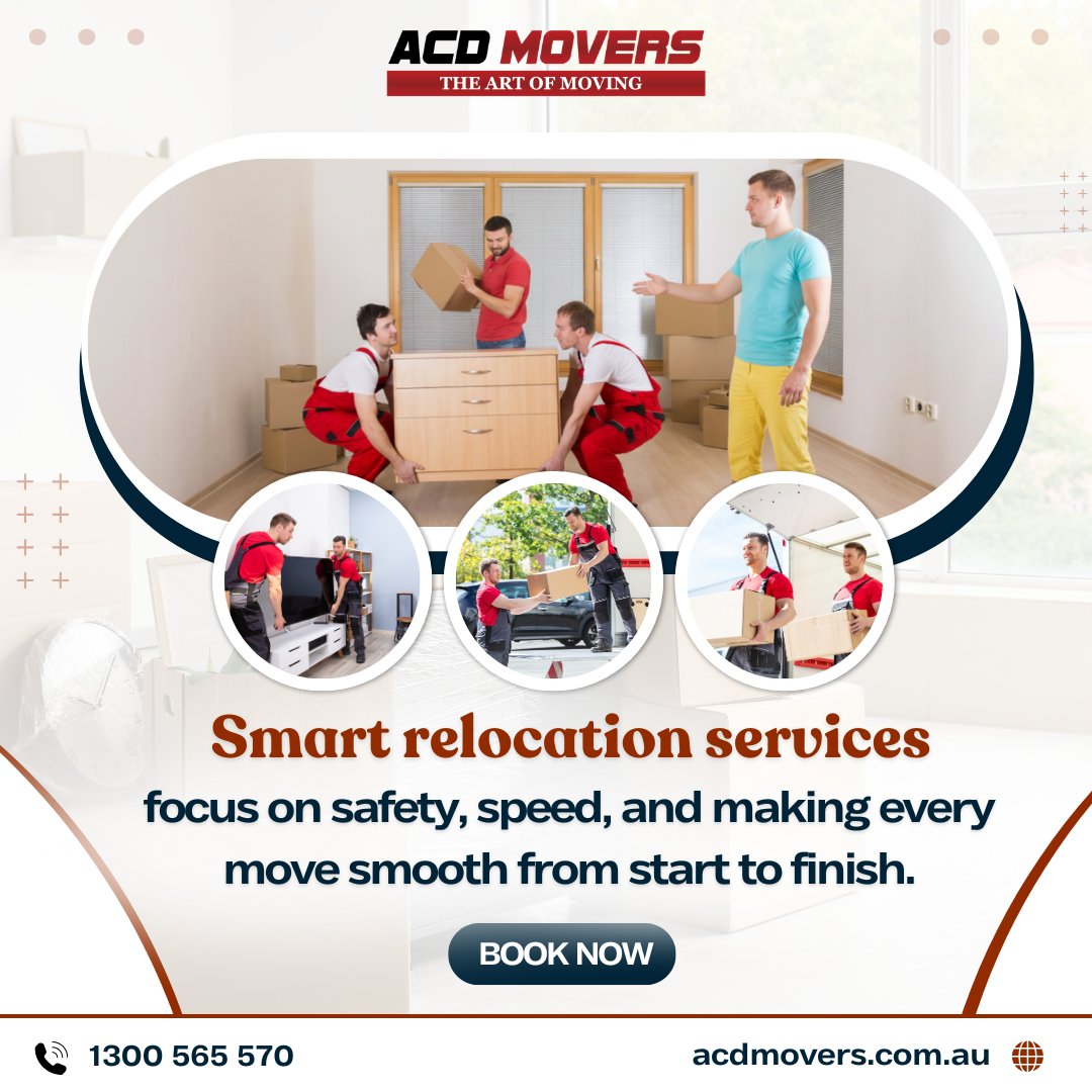 acdmovers's tweet image. Move smarter with safety and speed at every step.

ACD Movers delivers smooth, reliable relocations, making your journey easy, efficient, and completely stress-free from start to finish.

🌎 acdmovers.com.au

#ACDMovers #ProfessionalMovers #SmartMoving #RelocationServices