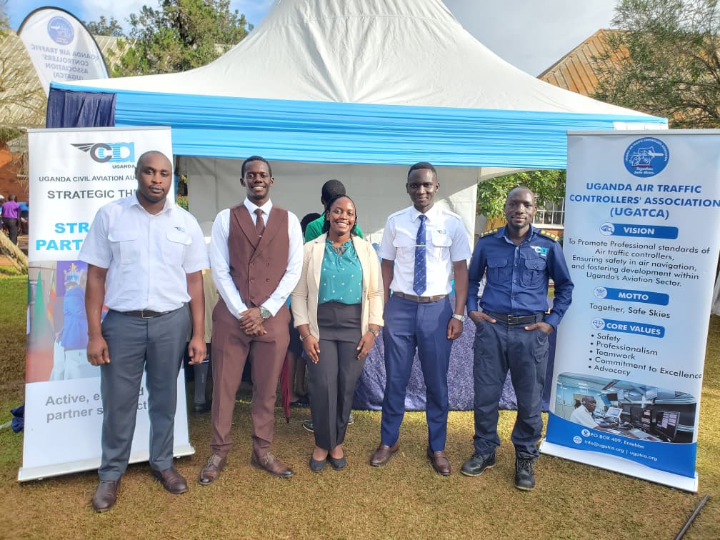UgandaCAA's tweet photo. A team from the Uganda Civil Aviation Authority participated in a career guidance session at Kings’ College Budo on, April 29, 2026, to enlighten students on various aviation careers and technical professions in the aviation industry.

The team engaged students on career opportunities in Piloting, Air Traffic Control, Aeronautical Engineering, Firefighting, Marine Search and Rescue, among others, during the session held at the school premises in Budo.

The event aimed to inspire and equip students with valuable insights into the wide range of career paths and opportunities available to them in the aviation industry after school. @HerbertKaton @UGATCA1 @godwin27272 
Below are the highlights in photos.