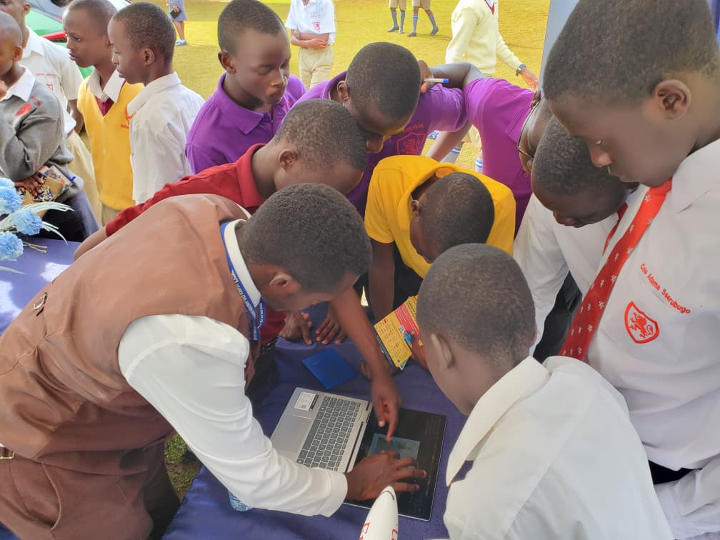 UgandaCAA's tweet photo. A team from the Uganda Civil Aviation Authority participated in a career guidance session at Kings’ College Budo on, April 29, 2026, to enlighten students on various aviation careers and technical professions in the aviation industry.

The team engaged students on career opportunities in Piloting, Air Traffic Control, Aeronautical Engineering, Firefighting, Marine Search and Rescue, among others, during the session held at the school premises in Budo.

The event aimed to inspire and equip students with valuable insights into the wide range of career paths and opportunities available to them in the aviation industry after school. @HerbertKaton @UGATCA1 @godwin27272 
Below are the highlights in photos.