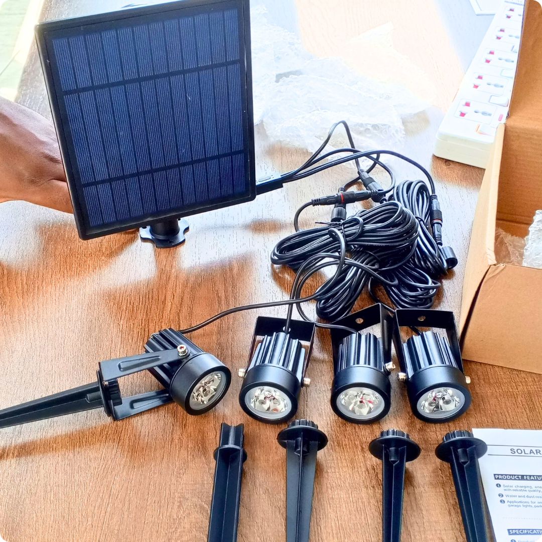 dong_solar's tweet image. Upgrade your outdoor lighting with these powerful 4-in-1 Solar Spot Lights 🔦🌞

✨ Warm white glow
🔋 Solar-powered (no bills!)
🌧️ Weatherproof
🏡 Perfect for gardens &amp;amp; security

💰 KES 7,600
📞 0113106275
🔗 link.dongsolar.co.ke/4SPOTLIGHTS

#SolarSpotlights #OutdoorLighting #DongSolar