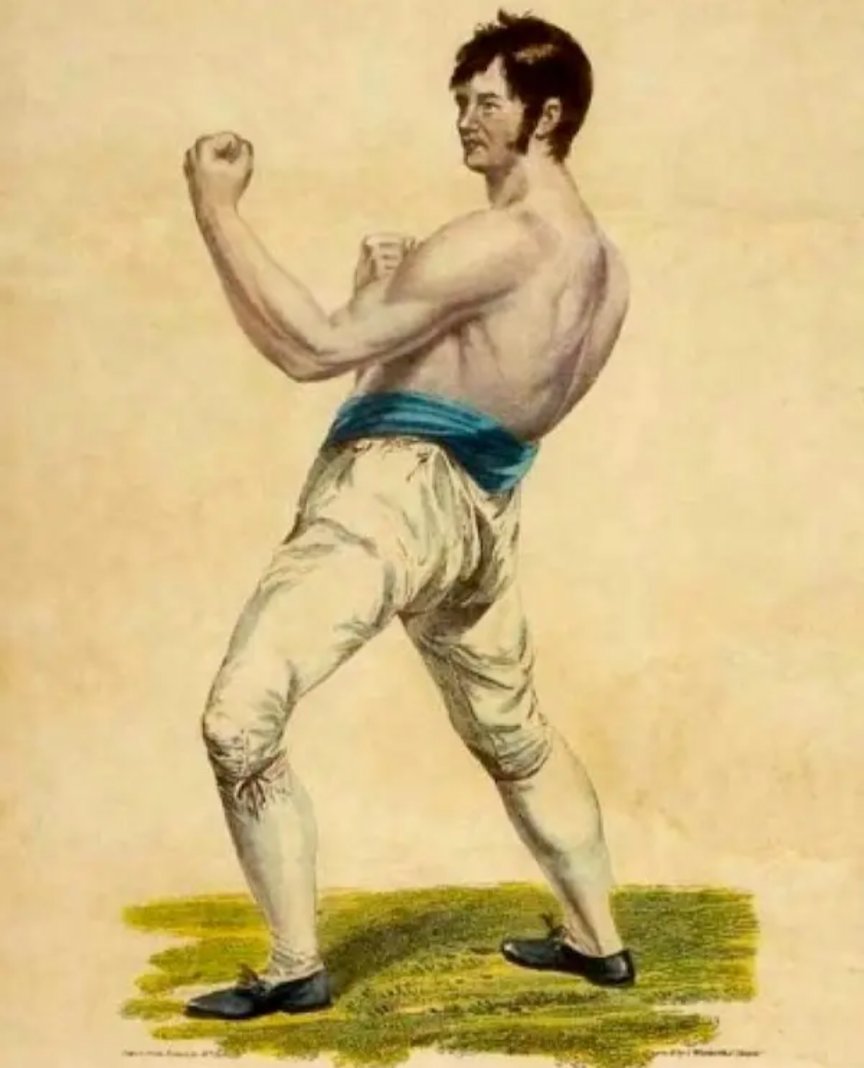 FanOfPugilism's tweet image. #OnThisDay in 1809, Henry "Hen" Pearce died of alcohol consumption in London. Known as "The Game Chicken" he held the #BareKnuckle title of #England from 1804-1807 and retired due to ill health. #Boxing #fight #fighter #fighting #OTD #History #historical #historic #BKB
