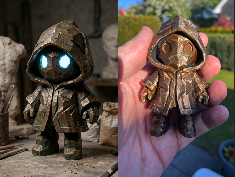 VeVeVersum's tweet photo. Did my 2nd personal MYO yesterday. Eyes still need some painting. Patina is done.
Watch out for the others to come.
Get your own MYO and learn about one of the Best Art/Web3 projects here: https://t.co/DsSiKoLHDE
@droi_suye @suye_co @veve_official @DavidYuNZ #vevefam #dico https://t.co/yXQJmXV4sb