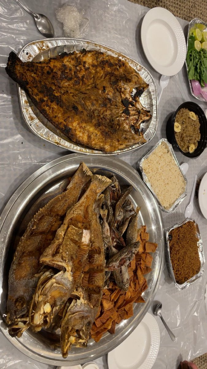 日本人の皆様へ🇯🇵
 これがサウジアラビアの海鮮料理です🐟