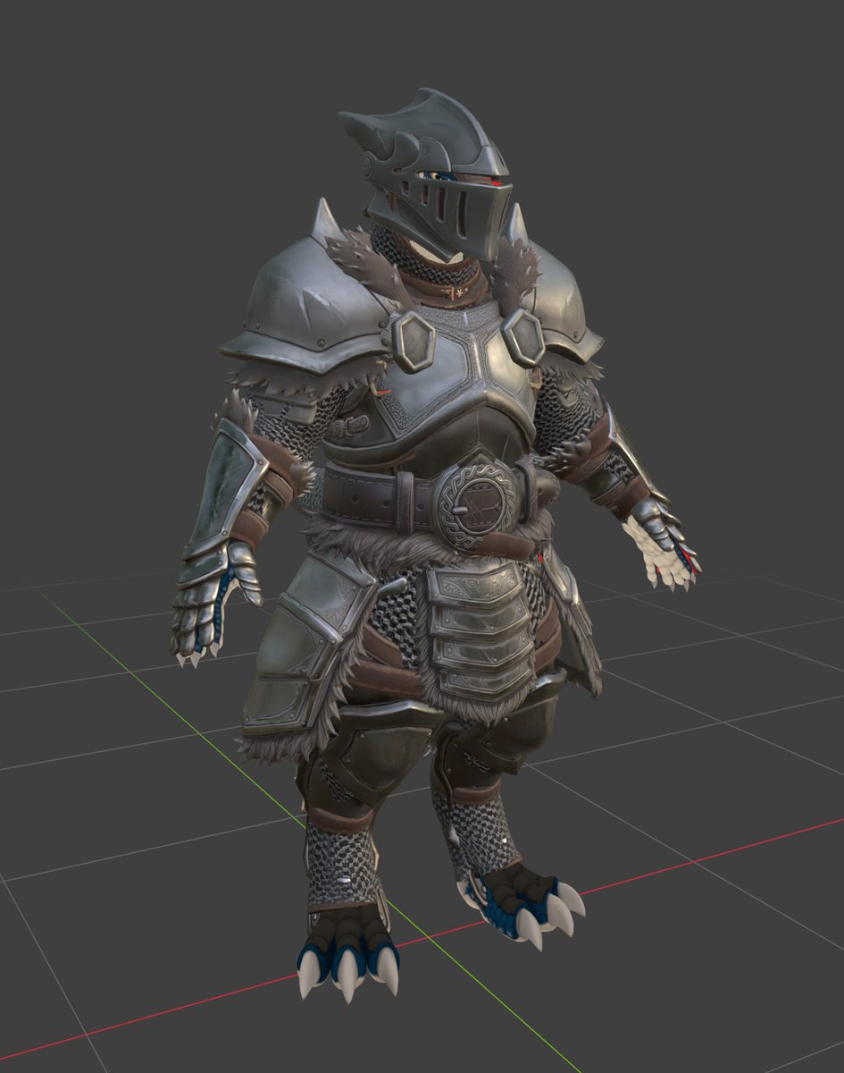 SlytaleStudio's tweet photo. I have started to get assets game ready! These are just some of the first examples I have to show. We intend to have armor be layered, so players will be able to have a gambeson/chainmail under their armor or robes etc.

Working to get some female outfits next! https://t.co/f46Y4HaU5k
