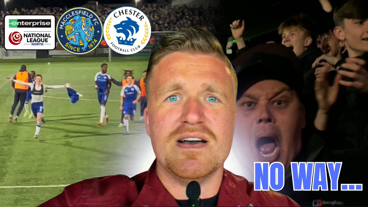🎥VLOG

<a href="/thesilkmen/">Macclesfield FC</a> vs <a href="/ChesterFC/">Chester FC</a> 

youtu.be/4nPQ6UvJF7I

Any RETWEETS will be greatly appreciated!

<a href="/NonLeagueRover/">Paul Non League Rover</a> <a href="/nonlgupdates/">Non League Central</a> <a href="/NonLeagueCrowd/">Non League Crowds</a> <a href="/NonLeagueHQ1/">NonLeagueHQ</a> <a href="/NonLeagueMaps/">Non League Maps</a> <a href="/Love_non_league/">LOVE NON-LEAGUE</a> <a href="/NLW_UK/">Non League Wonders</a> <a href="/NL_Bible/">Non League Bible</a> <a href="/ChesterFC_Chron/">Chronicle: ChesterFC</a> <a href="/benmfc1874/">ben.utfs</a> <a href="/chesterblue09/">chugger</a> <a href="/smokyblacon1/">Matt Irwin</a>