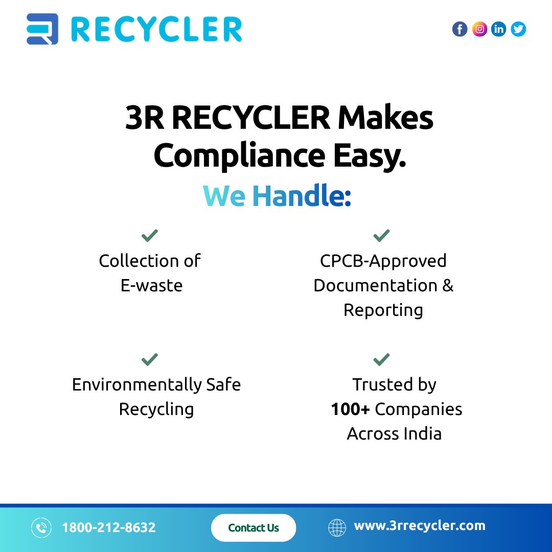 3R Recycler Pvt Ltd tweet media