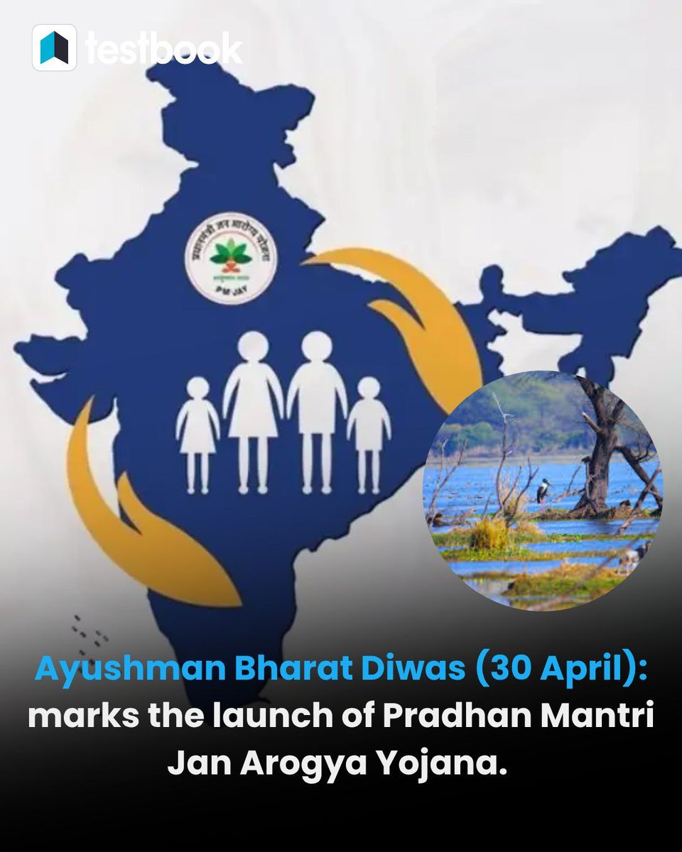 Testbook_CA's tweet image. Top 3 Morning Headlines of the Day – Must-Know for Government Exam Aspirants! 
.
. 
.
.
#trendingnews #newsupdate #Currentaffairs #Testbook #2026
[Govt. Exams, 2026, Knowledge&amp;amp;facts, Indian Army, Ayushman Bharat Diwas]