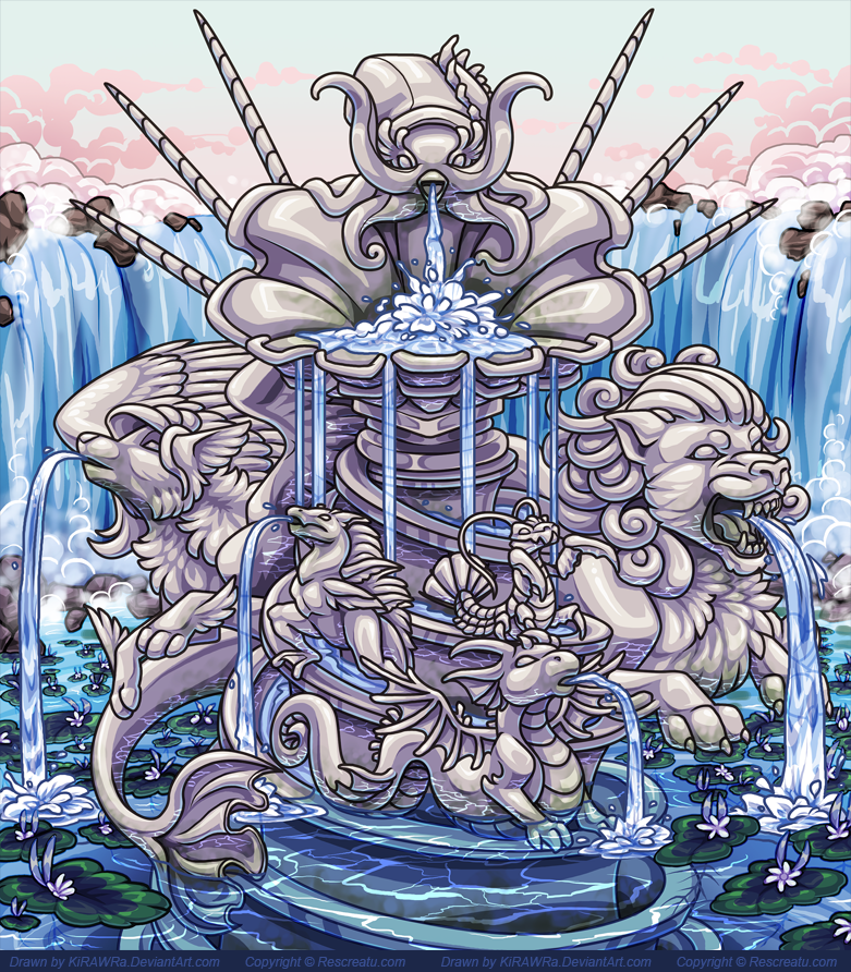 KiRAWRart's tweet photo. Rescreatu is a fictional solar system composed of elemental planets; Atquati being the home of this landmark shrine dedicated to the element of water.
Somehow it's already been 10 years since this illustration was drawn! π¨
#ThrowbackThursday #Rescreatu #Digitalart https://t.co/M3tvZCTeaF