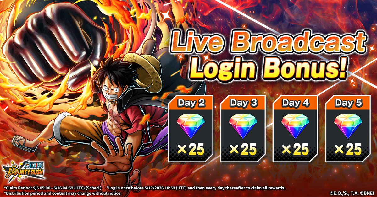 ONE PIECE Bounty Rush tweet media