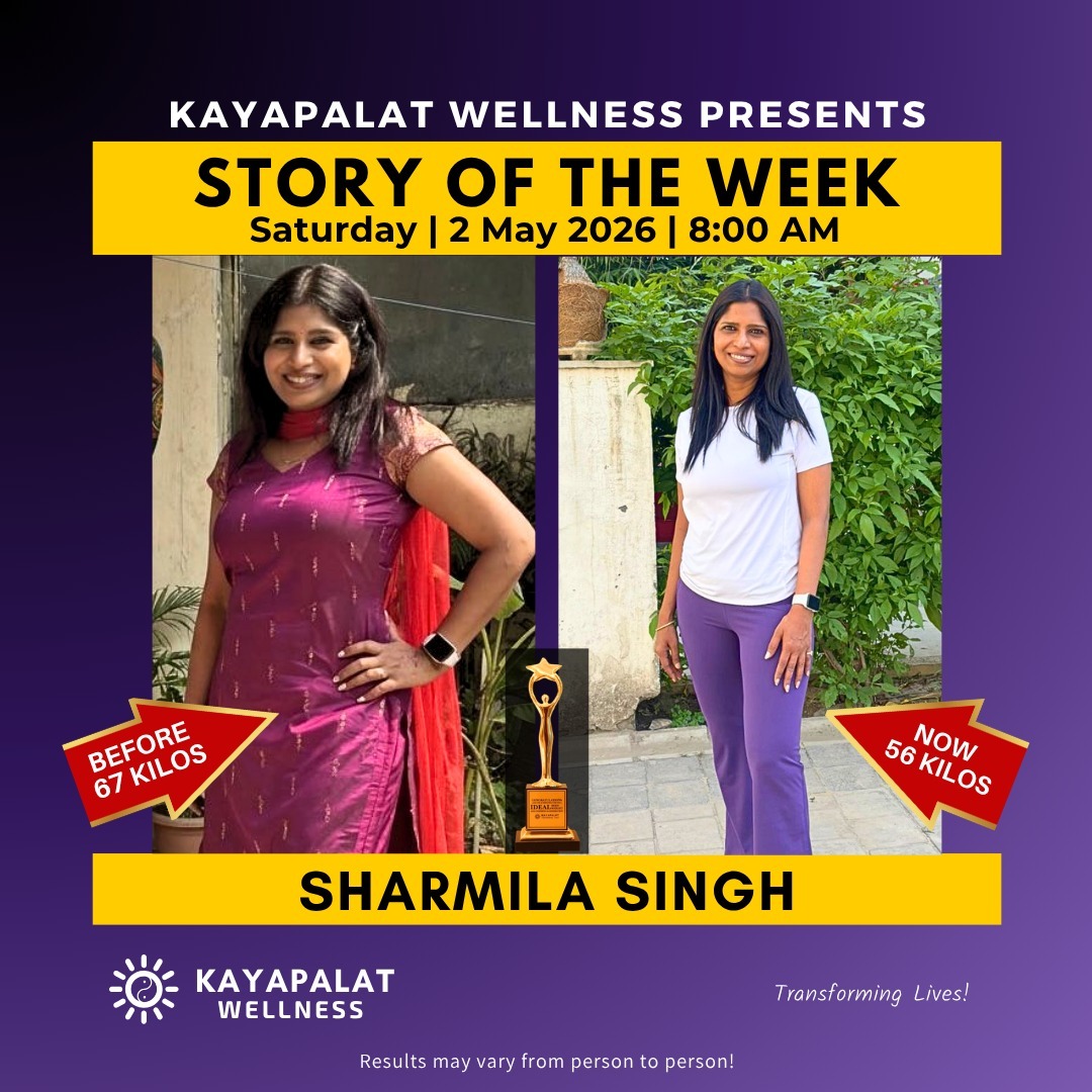 coachajaysethi's tweet photo. "If you feel like you've lost your spark to a busy routine, read this! ❤️ 

Meet Sharmila 👩‍💼

VP at a global MNC
67.3 kg after stress + foot injury 🩼
Tried gym &amp; yoga. Nothing stuck.

Thought she had to choose:
Career ❌ Health ✅ https://t.co/g4bnjwBMfb