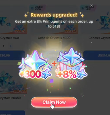 Minsleif's tweet image. If you're planning to top up for Genshin use the OFFICIAL HoYoVerse top-up page linked here! Because you can get 300 Primogems plus 5 extra 8% bonus coupons after topping up~✨hoyo.link/IhpG0H0k9

#GenshinImpact #genshin #sponsored #ad