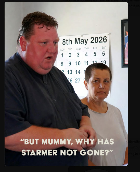JudasandChariot's tweet photo. @Stephis_world @reformparty_uk Hate to burst your bubble but #Fraudage #DickDunce & Co have been lying to you again.....
I think you'll find that @Keir_Starmer @10DowningStreet will still be PM 9n 8th May......till 2029....and beyond
Look forward to see your tears on the 8th https://t.co/XlrsNZc4bP