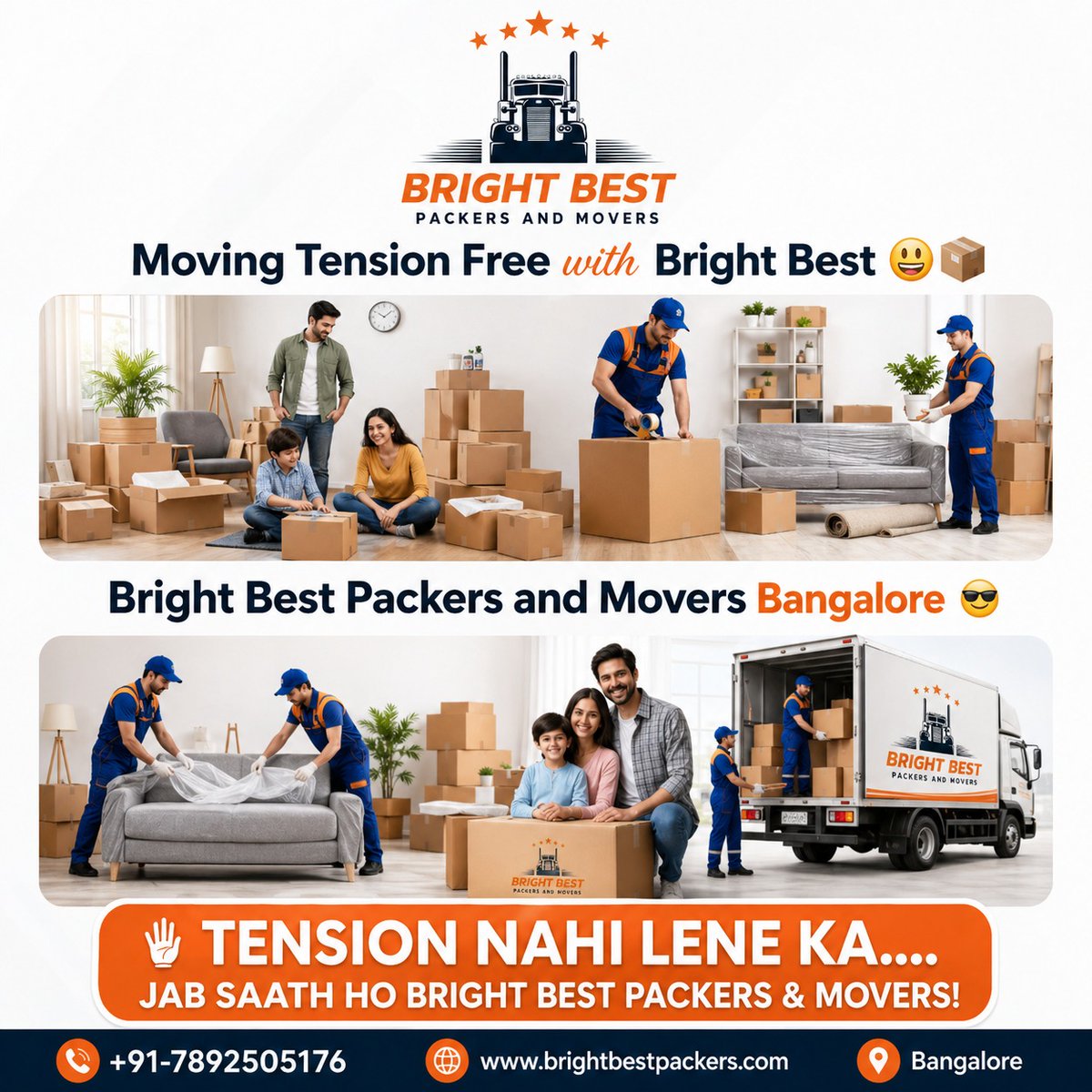 bright_packers's tweet image. We Provide Best Shifting Services all over India at affordable Price..
• Experienced Team
• Door To Door Shifting
• 100% Clients Satisfaction
• 24* 7  Customer Support
• Fast &amp;amp; Efficient Delivery
Mobile No- +91-7892505176
#OfficeRelocation #TrustedMovers #PackingAndMoving