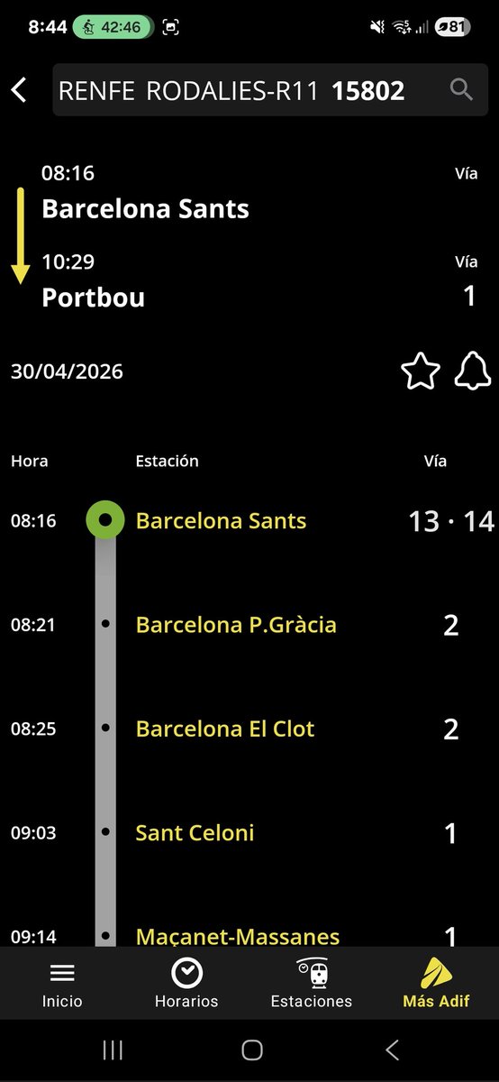 blackmetti's tweet photo. @rod11cat Que passa amb aquest tren??? No ha sortit o no va l'aplicació??? @3CatInfo @AfectRodalies @retardsrodalies @rodalies @gencat https://t.co/ZcvM6ALNiU