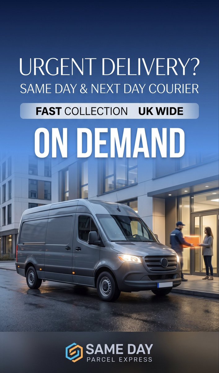 SDPARCELEXPRESS's tweet photo. Speedy Same Day and Next Day Courier Services throughout the UK. Collection within the hour. WhatsApp 07706901664 for a free competitive Quote. https://t.co/zfbmPBPURg