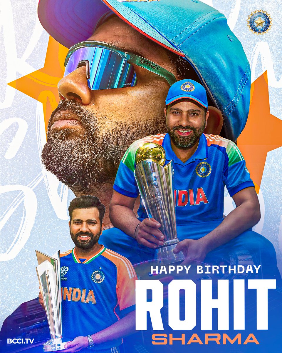 prabhakar099's tweet photo. Happy Birthday to the Hitman — the man who doesn’t just score runs, he scripts storms. 🎂
Happy Birthday, Hitman! @ImRo45
The crease is yours, the legacy already legendary.
#HappyBirthdayRohitSharma   #TeamIndia #IndianCricket #CricketLegend #HappyBirthdayHitman https://t.co/IB6syyEQtj