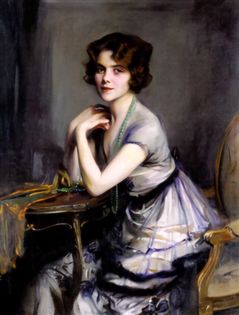 GuernseyJuliet's tweet image. #Literature &amp;amp; #Art 

"The years have touched her only to enrich her; the flower of her youth had not faded; it only hung more quietly on its stem."
Henry James, The Portrait of a Lady

🖌#BornOnThisDay Philip Alexius de László 🇹🇯🇬🇧Portrait Of A Lady, 1920

Tag ⬆️⬇️