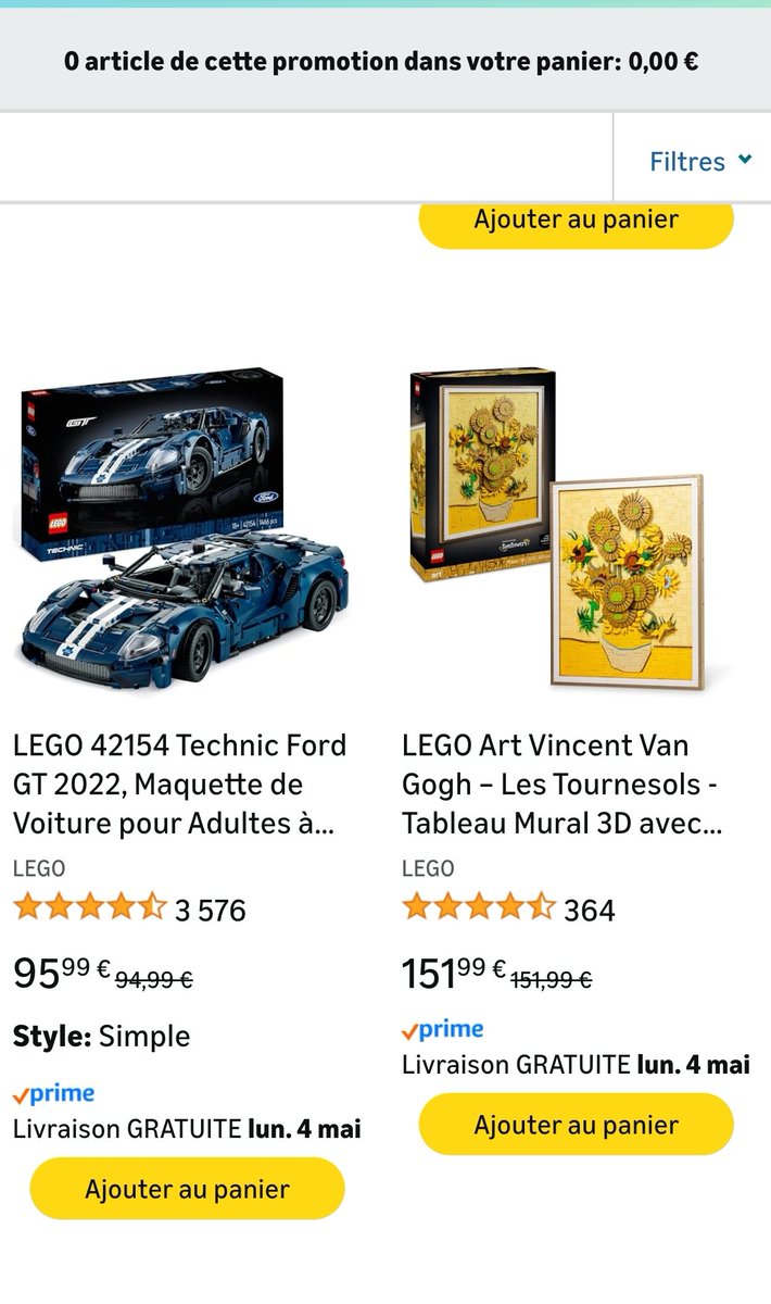 alesque21's tweet photo. @AmazonFrance y'a des promos qui ne sont pas très intéressantes 😅 https://t.co/tN0rQSns7A