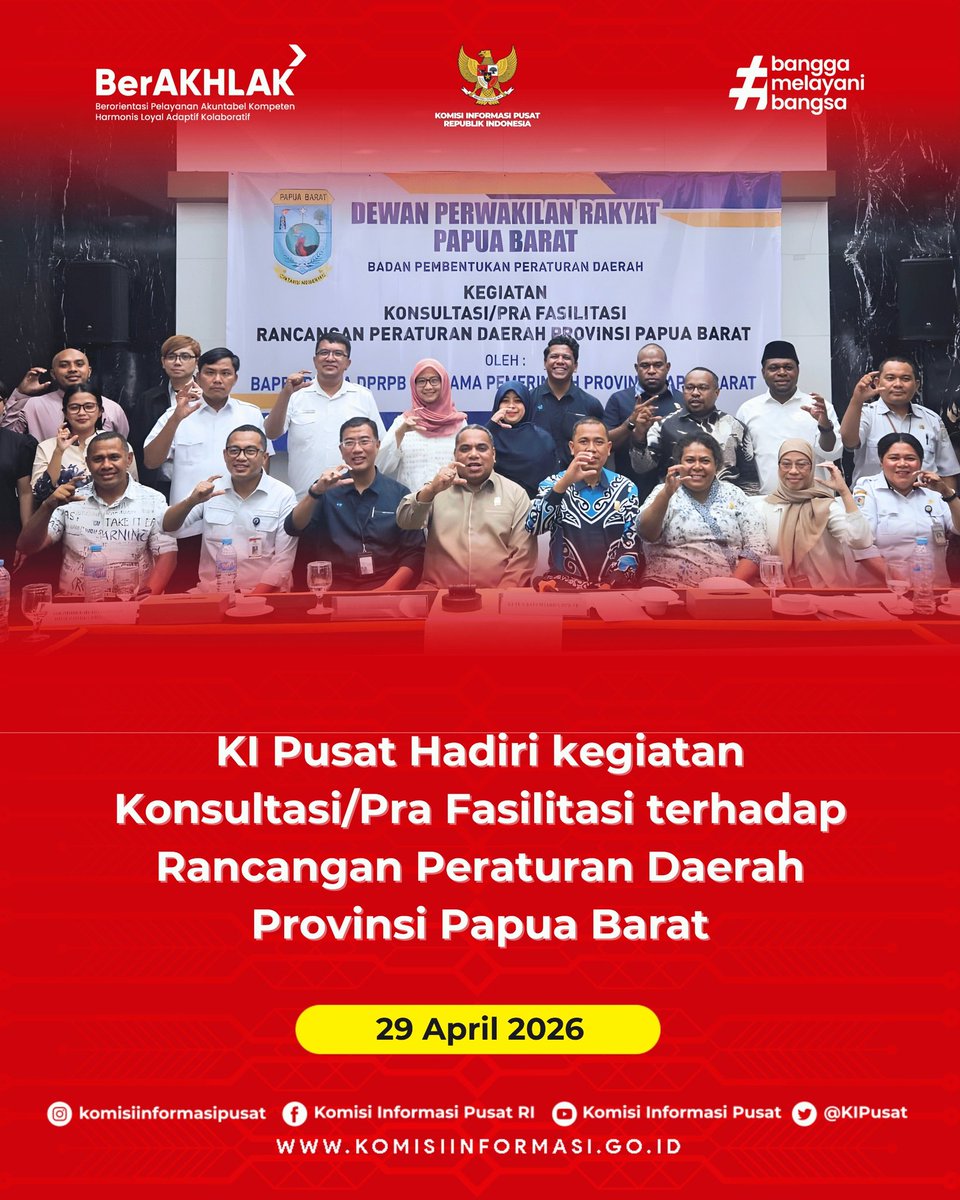 Komisi Informasi Pusat RI tweet media