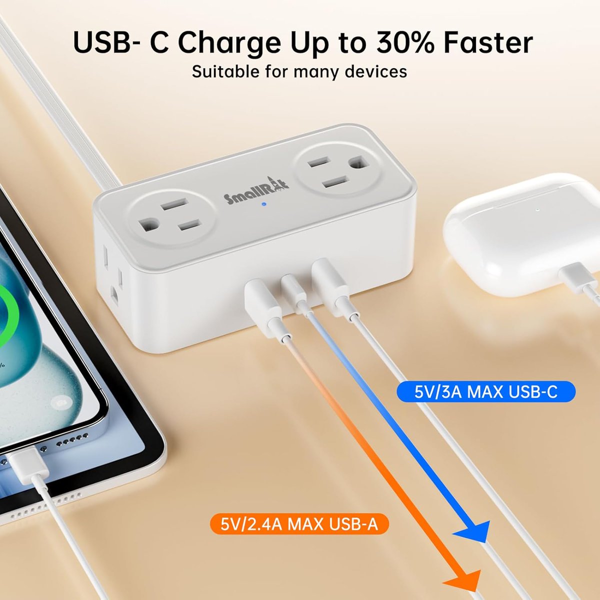 smallrt19680's tweet photo. SMALLRT Ultra-Thin Socket

Only 0.35 inches thick, easily concealed behind furniture, instantly freeing up space.

🔋3 USB ports + 4 AC outlets

🚢 Smaller than a mobile phone, a must-have for cruise travel

🪜Desktop/wall-mountable https://t.co/7sl0x9CP0a