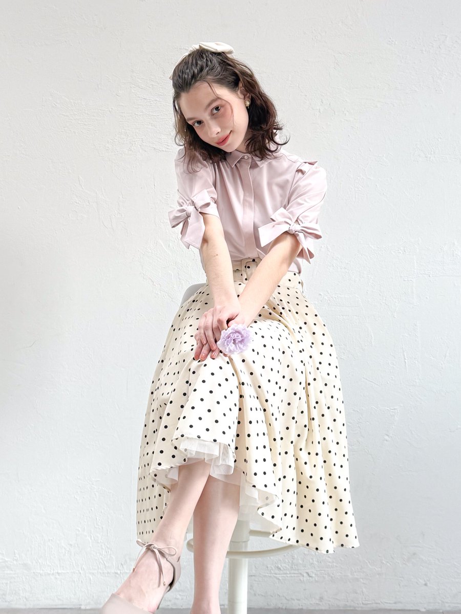 ☑︎𝑃𝑟𝑒 𝑂𝑟𝑑𝑒𝑟 大人気のパニエサーキュラースカートに