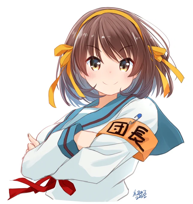 #これを見た人は地味に気に入っている作品を貼れ はじめて描いたハルヒ