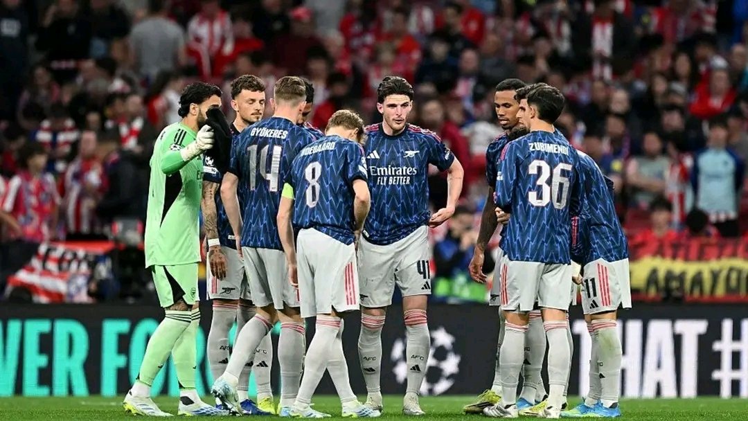 Alarsenalnews's tweet photo. The reality that terrifies and horrifies most people is that Arsenal are one game away from the UCL finals, and it will be played at the Emirates Stadium.

What make them scared is that Arsenal did not lose as they wished. Instead, the Gunners played with control at Wanda Metropolitano.

Another tormenting scenario is that if the Gunners reach the finals, they could actually win. That reality, these people cannot take.

Let me scare you some more. Arsenal will win the UEFA Champions League.