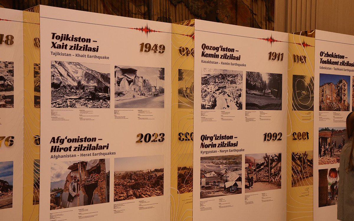 Uzbek_Tourism's tweet image. 🌍🇺🇿UNGA proclaimed April 29 as Int’l Day of Remembrance for Earthquake Victims, following an initiative by Shavkat Mirziyoyev.
100+ experts from 30 countries met in #Uzbekistan to boost resilience &amp;amp; cooperation.
🔗 gov.uz/en/uzbektouris…
#GlobalCooperation