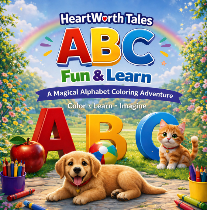 HeartWorthTales's tweet image. Teaching ABC doesn’t have to feel like a task. Give kids colors, and they stay longer, focus better, and enjoy learning. A simple shift that works.

a.co/d/06KxmJSx

#ParentingJoy #ToddlerActivities #ChildDevelopment
#EarlyEducation #LearningThroughPlay