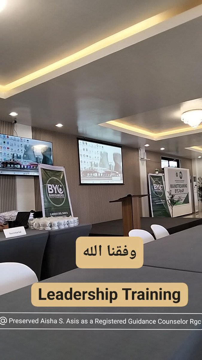 AishaAsis's tweet photo. وفقنا الله.

Leadership Training https://t.co/6sIW4AoAhs