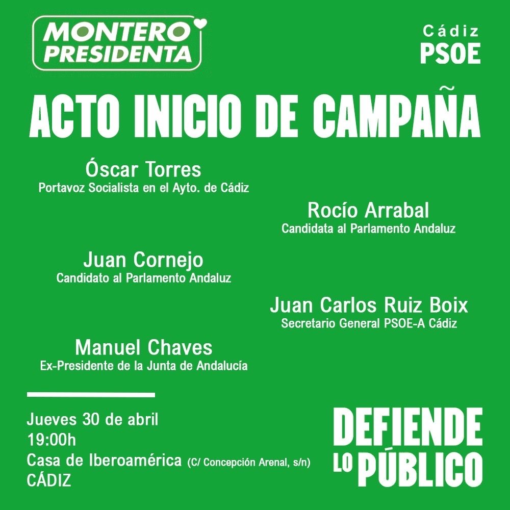 PSOE de Cádiz tweet media