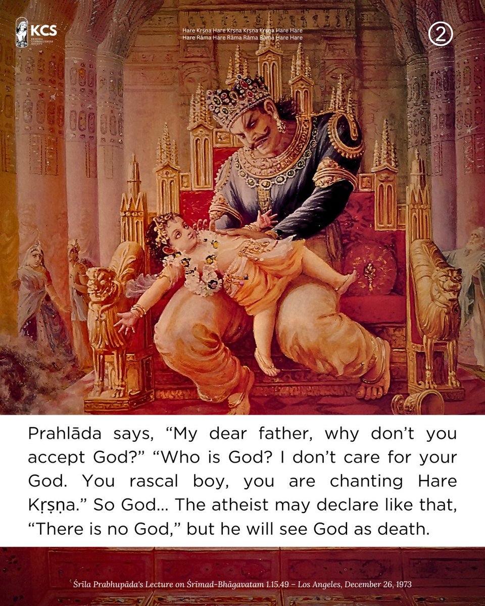 Krishna Consciousness Society tweet media