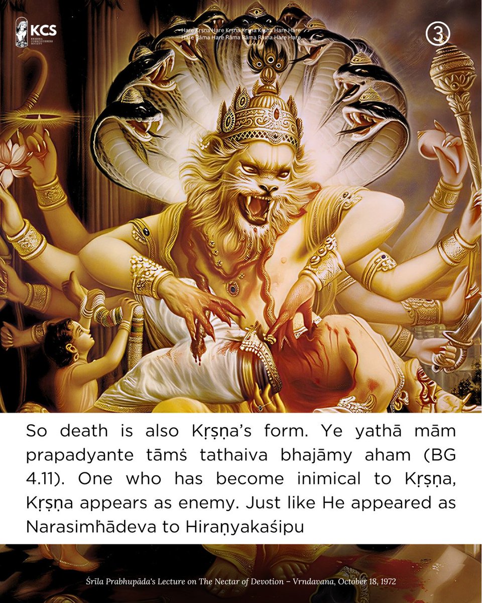Krishna Consciousness Society tweet media