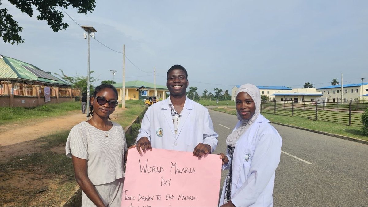Fuomsascoph's tweet photo. HAPPY WORLD MALARIA DAY🧡🧡 FUOMSA-SCOPH did a thing—Operation end malaria in FUOYE. https://t.co/OYaRWrzihQ