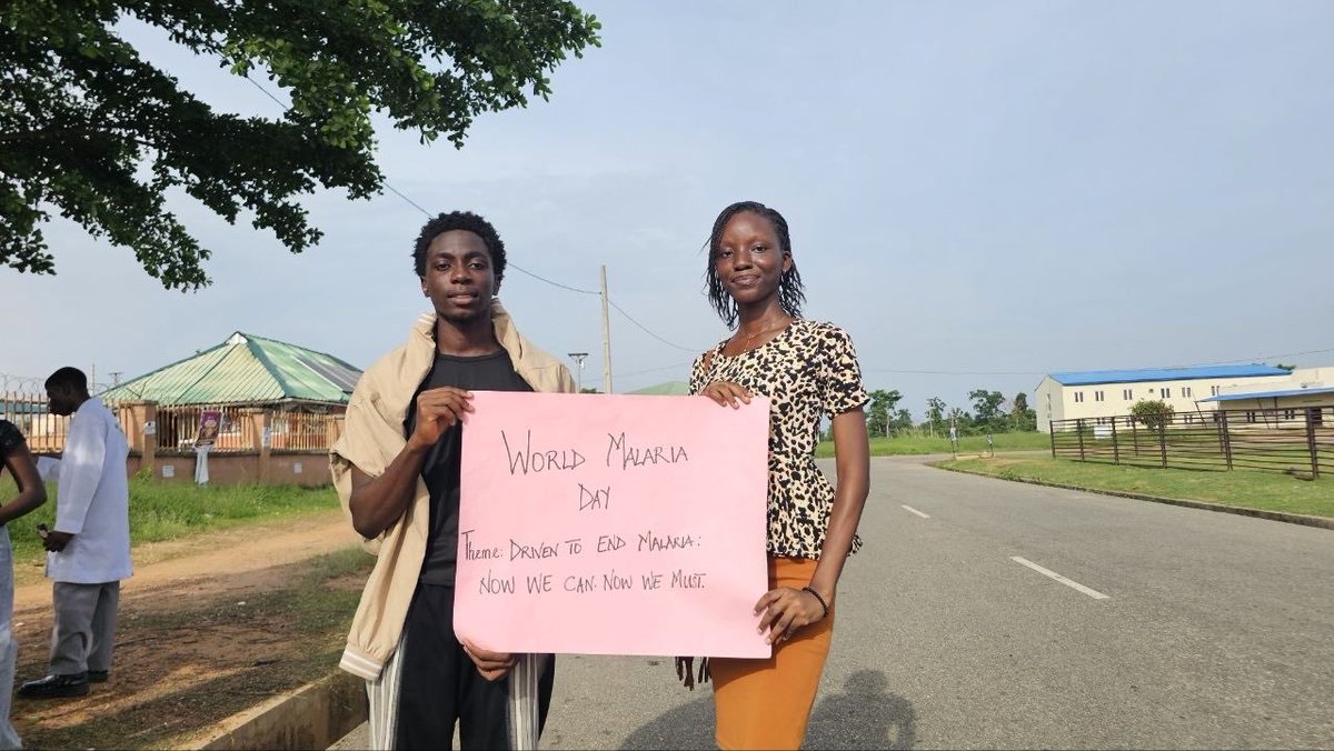 Fuomsascoph's tweet photo. HAPPY WORLD MALARIA DAY🧡🧡 FUOMSA-SCOPH did a thing—Operation end malaria in FUOYE. https://t.co/OYaRWrzihQ