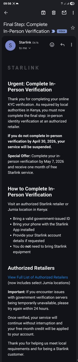 Living in Africa is not easy.

It seems they want total control.
The government wants everything. 

Starlink disaster.