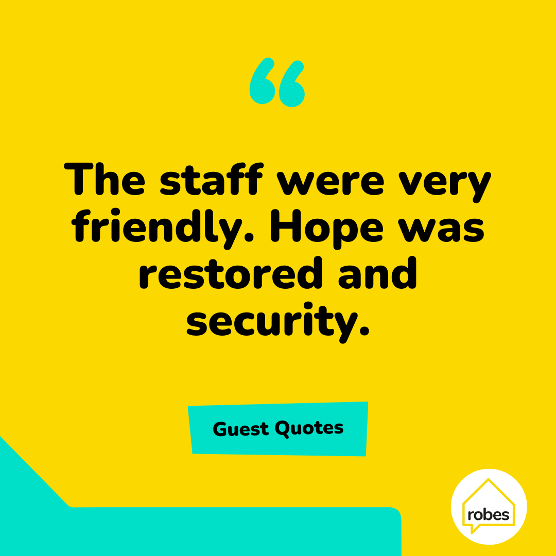 RobesProject's tweet image. Here’s what one of our previous Shelter Guests said while in our Winter Night Shelter!
#GuestQuotes #ItTakesAVillage