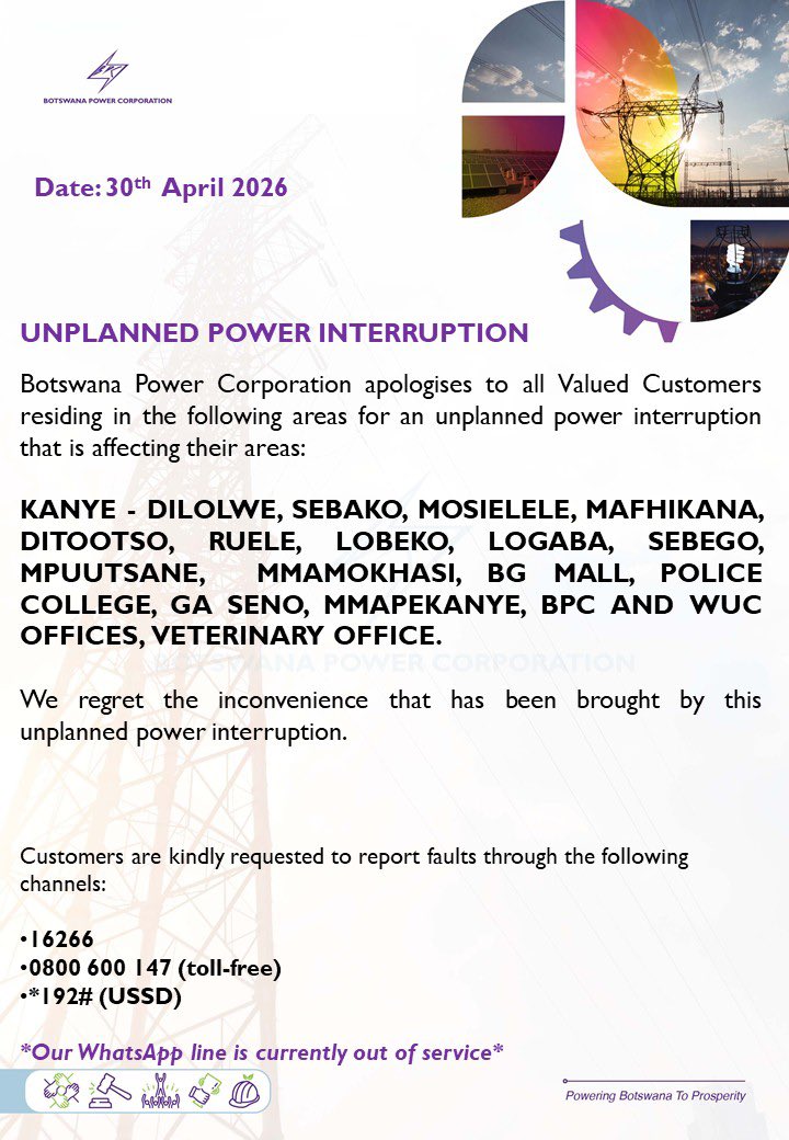 Botswana Power Corporation tweet media